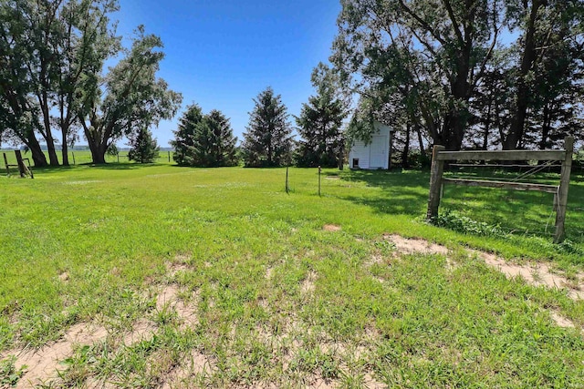 9932 N Meridian Line Rd, West Lafayette, IN 47906 - view of green lawn