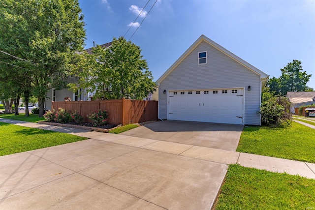 650 Main St, Rockport, IN 47635 - view of front of property featuring a garage and driveway