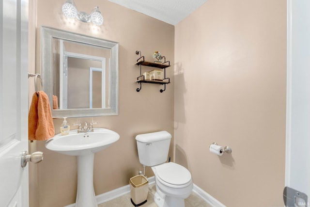 1823 Apopka Way, Fort Wayne, IN 46814 - bathroom with toilet and baseboards
