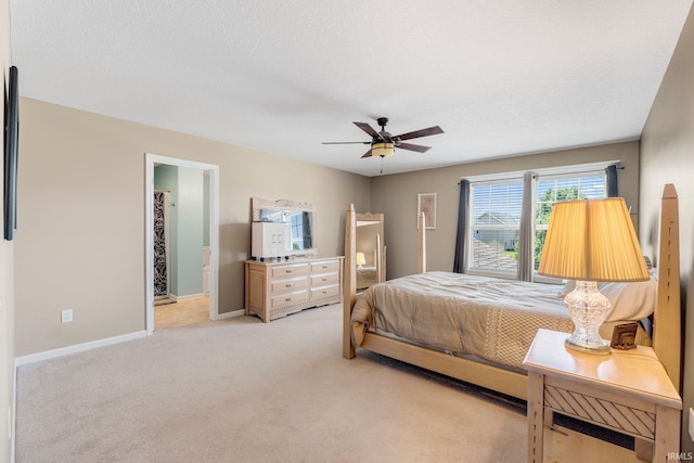 1823 Apopka Way, Fort Wayne, IN 46814 - bedroom featuring light carpet and a ceiling fan