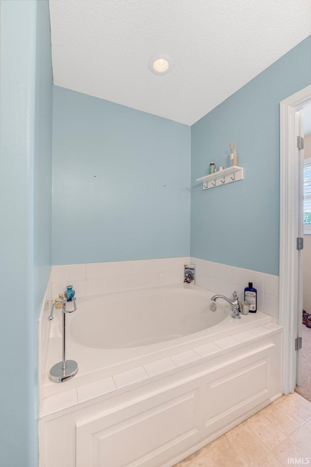 1823 Apopka Way, Fort Wayne, IN 46814 - full bathroom with a bath and tile patterned flooring