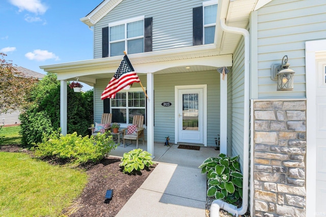 1823 Apopka Way, Fort Wayne, IN 46814 - doorway to property with a porch
