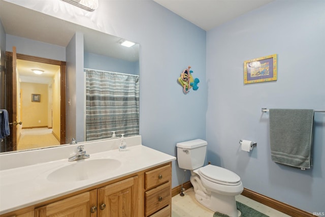 5171 N 350 E, Rolling Prairie, IN 46371 - bathroom featuring toilet and vanity