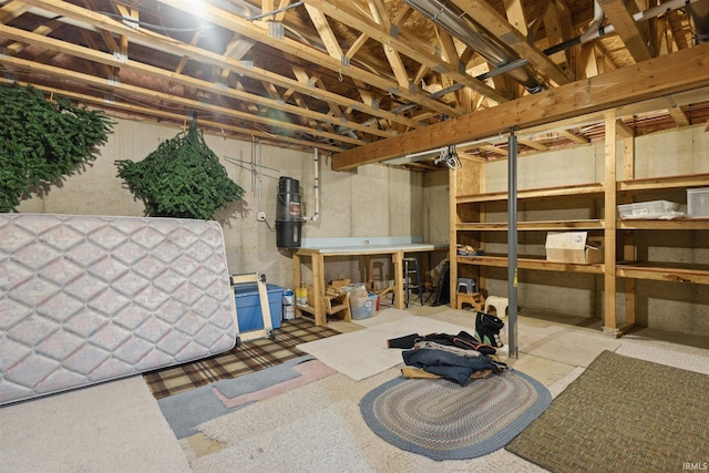 5171 N 350 E, Rolling Prairie, IN 46371 - unfinished below grade area featuring a central vacuum unit