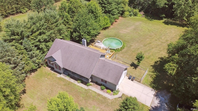 5171 N 350 E, Rolling Prairie, IN 46371 - aerial view of property and surrounding area