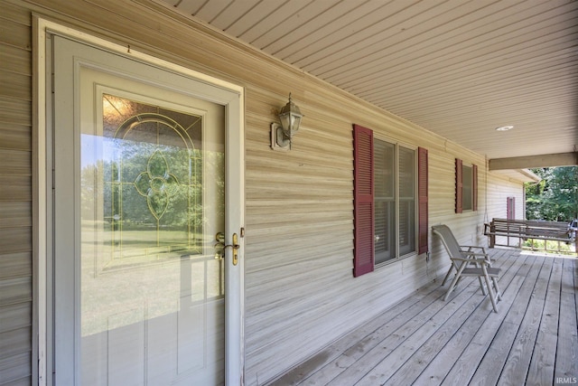 5171 N 350 E, Rolling Prairie, IN 46371 - view of porch