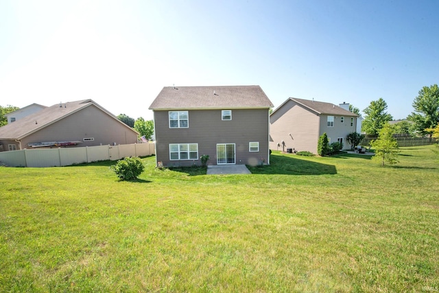 1860 Sandpiper Dr, West Lafayette, IN 47906 - rear view of house with a patio