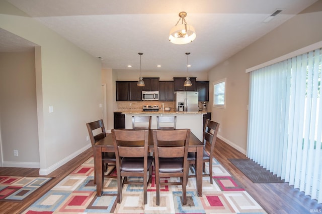1860 Sandpiper Dr, West Lafayette, IN 47906 - dining room featuring wood finished floors and recessed lighting