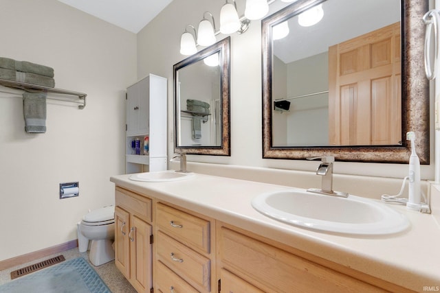 9502 Sail Wind Dr, Fort Wayne, IN 46804 - full bath featuring double vanity and tile patterned flooring