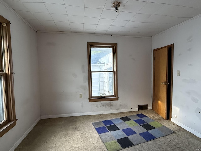 215 W 7th St, Marion, IN 46952 - unfurnished room featuring crown molding and baseboards