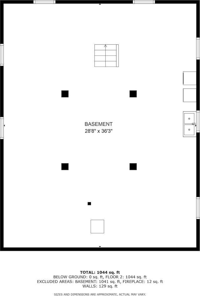 4721 Carrollton Ave, Indianapolis, IN 46205 - view of floor plan / room layout