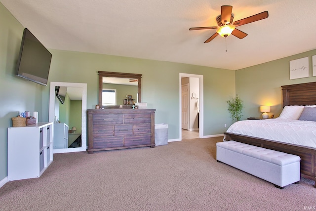 3517 Boulder Pass, Fort Wayne, IN 46818 - carpeted bedroom featuring baseboards and ceiling fan