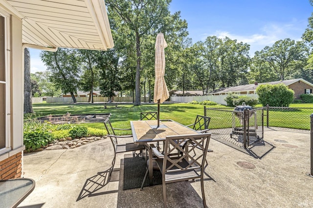 56928 County Road 13, Elkhart, IN 46516 - view of patio with outdoor dining area