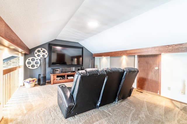 11215 Crested Oak Ct, Fort Wayne, IN 46845 - cinema featuring carpet and vaulted ceiling