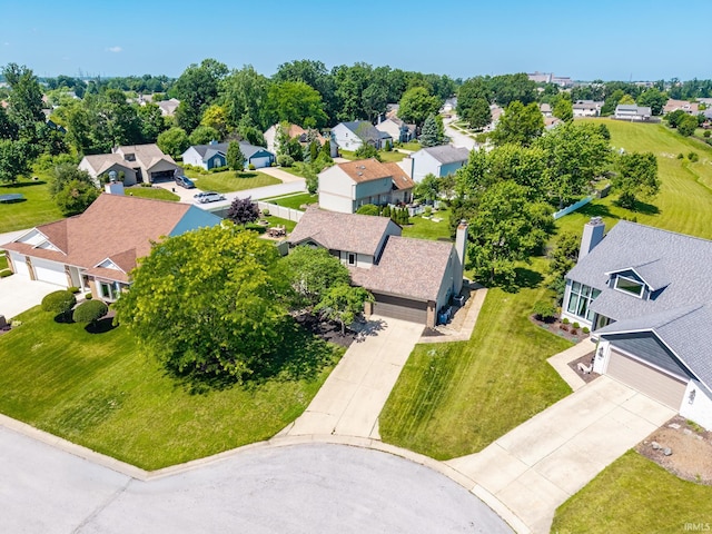 11215 Crested Oak Ct, Fort Wayne, IN 46845 - aerial perspective of suburban area