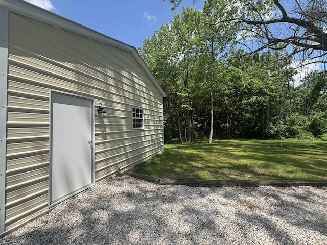 2521 N Red Bank Rd, Evansville, IN 47720 - view of property exterior with a yard