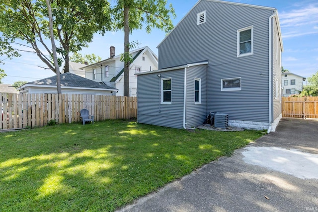 309 E Eckman St, South Bend, IN 46614 - back of house with a fenced backyard