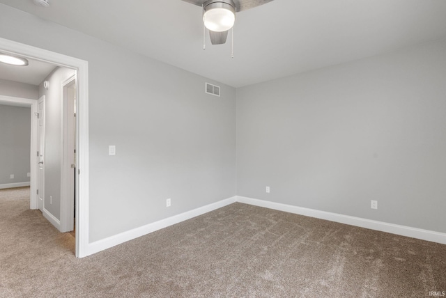483 N Eddy St Lot # 32, South Bend, IN 46617 - carpeted empty room with a ceiling fan and a smoke detector