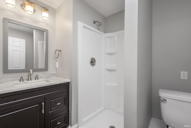 483 N Eddy St Lot # 32, South Bend, IN 46617 - bathroom with a shower and vanity