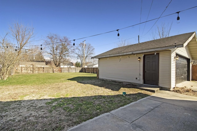 54054 N Ironwood Rd, South Bend, IN 46635 - view of yard with an outdoor structure and a detached garage