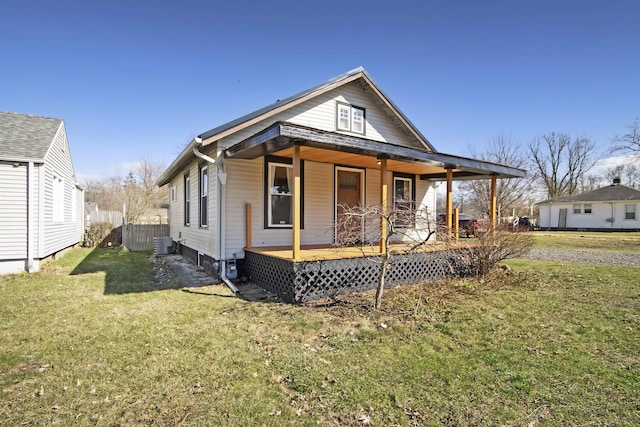 54054 N Ironwood Rd, South Bend, IN 46635 - view of front of house with covered porch