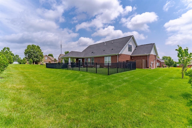 2843 Alex Ct, Newburgh, IN 47630 - view of yard