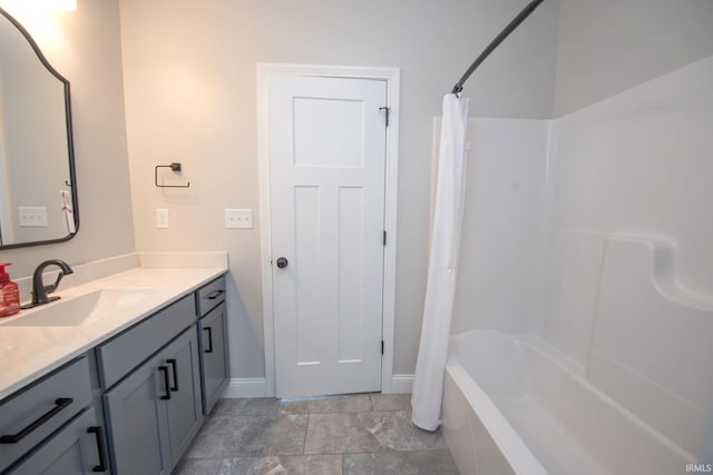 5358 Maize Dr, West Lafayette, IN 47906 - bathroom featuring vanity and shower / tub combo