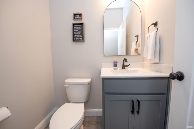 5358 Maize Dr, West Lafayette, IN 47906 - half bath with toilet and vanity