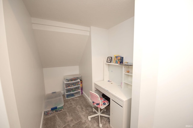 5358 Maize Dr, West Lafayette, IN 47906 - office space with carpet and vaulted ceiling