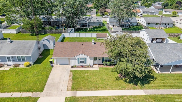 8 Emerald Ln, Huntington, IN 46750 - aerial perspective of suburban area