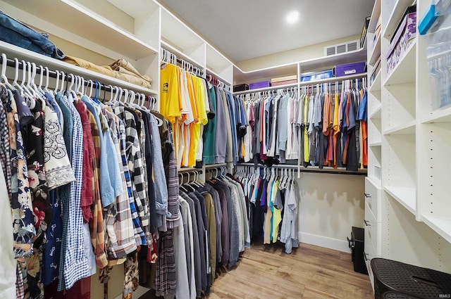 7316 Butt Rd, Fort Wayne, IN 46818 - walk in closet with wood finished floors