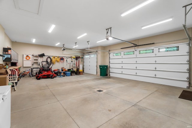7316 Butt Rd, Fort Wayne, IN 46818 - garage with a garage door opener