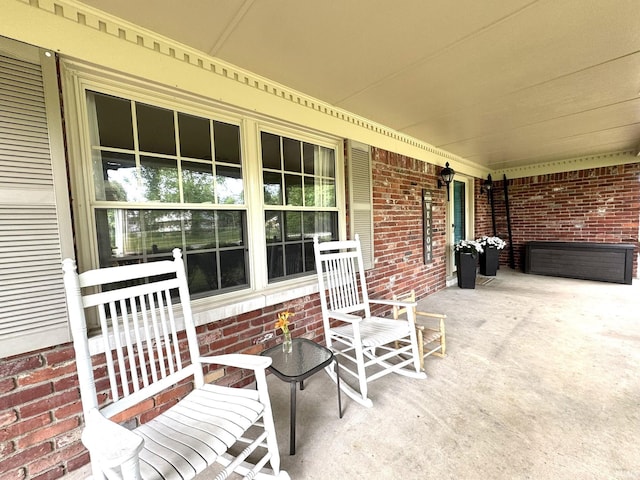 1896 N Michael Dr, Marion, IN 46952 - view of covered porch