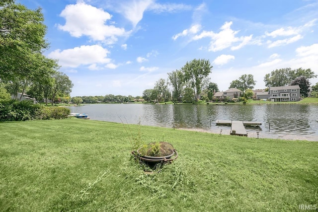 3111 N Eastlake Dr, Elkhart, IN 46514 - water view with a dock