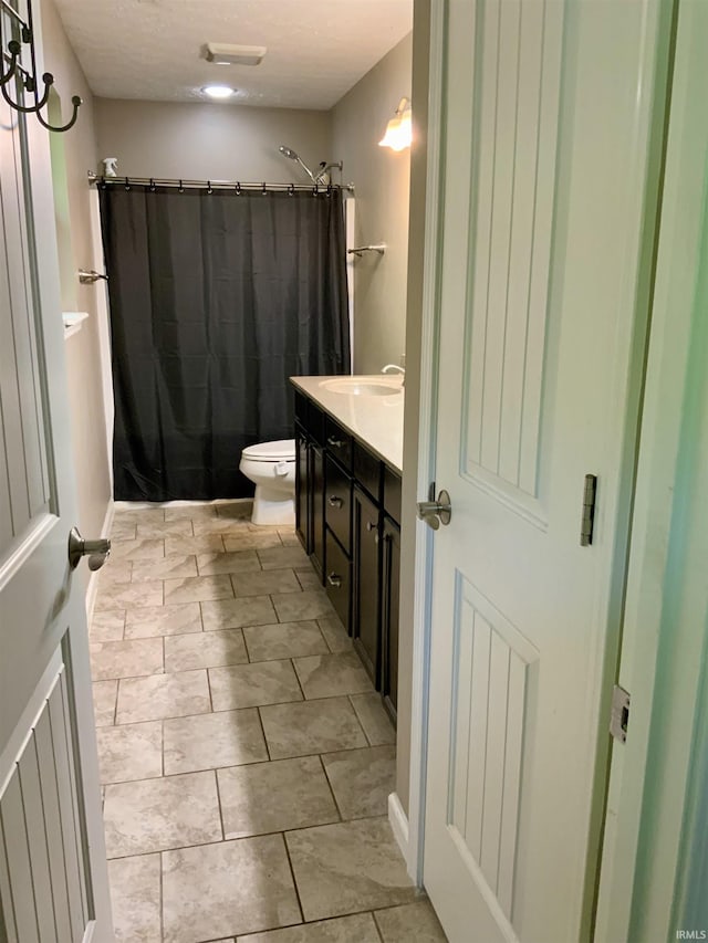 6243 S 700 W, West Point, IN 47992 - full bathroom with vanity and a shower with shower curtain