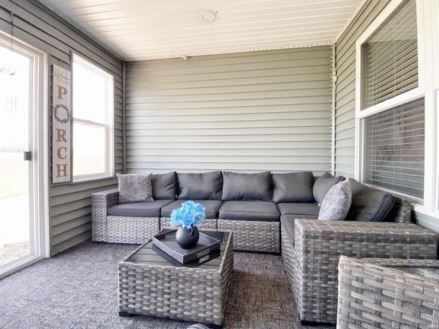 3065 E Butler Ct, Columbia City, IN 46725 - sunroom / solarium with an outdoor living space