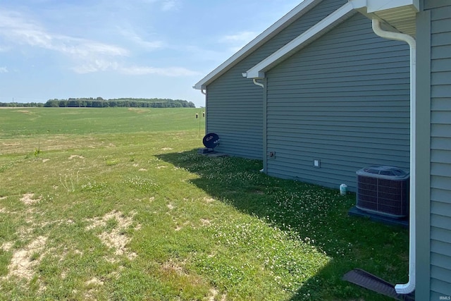 3065 E Butler Ct, Columbia City, IN 46725 - view of green lawn featuring a view of rural / pastoral area
