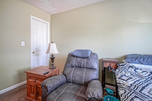 274 Chapelhill Dr, Lafayette, IN 47905 - carpeted bedroom with baseboards and a textured ceiling