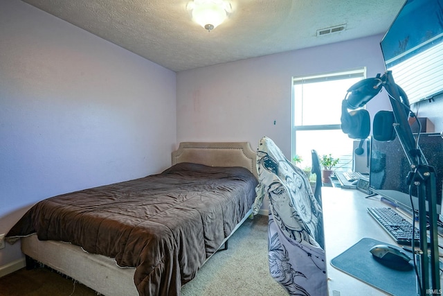 274 Chapelhill Dr, Lafayette, IN 47905 - carpeted bedroom with a textured ceiling and baseboards