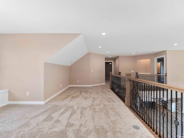 13092 Hallux Cv, Fort Wayne, IN 46845 - bonus room with carpet, recessed lighting, and lofted ceiling