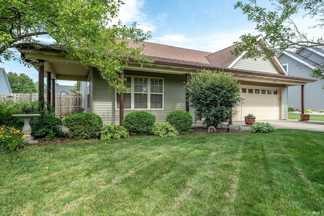 1510 W Crane Pond Dr, Marion, IN 46952 - view of front of house with concrete driveway and an attached garage