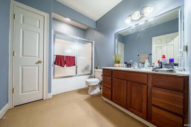 2220 Meadowbrook Dr, Marion, IN 46952 - full bath with vanity and combined bath / shower with glass door