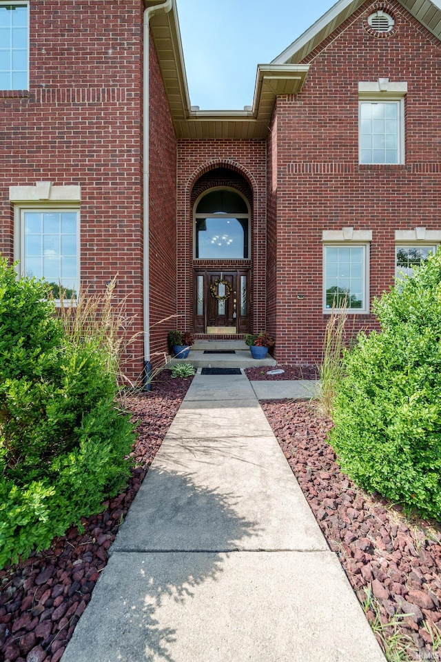 2220 Meadowbrook Dr, Marion, IN 46952 - property entrance with brick siding
