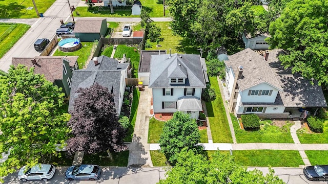 617 S Indiana Ave, Auburn, IN 46706 - aerial view of residential area
