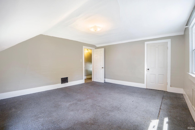 1331 Summit St, New Haven, IN 46774 - additional living space with carpet flooring and lofted ceiling