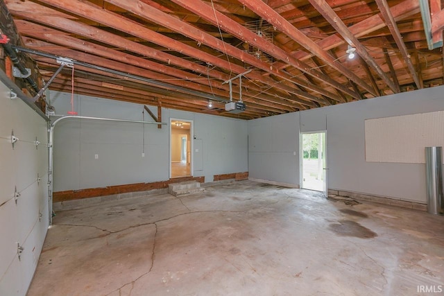 58155 Beehler Rd, Osceola, IN 46561 - garage with a garage door opener
