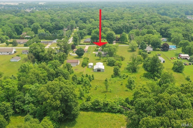 58155 Beehler Rd, Osceola, IN 46561 - bird's eye view of a heavily wooded area