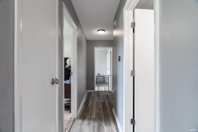 171 Vicksburg Ln, West Lafayette, IN 47906 - corridor featuring wood finished floors and baseboards