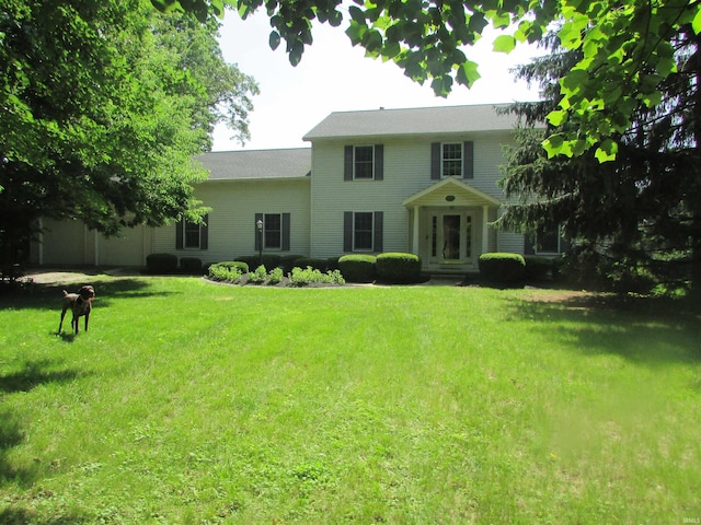 4109 E Woodland Ct, Leesburg, IN 46538 - view of front of home featuring a front yard