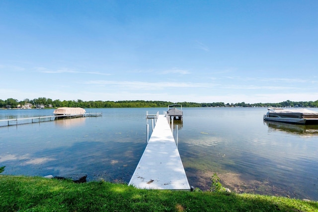 3139 E Colony Ave, Columbia City, IN 46725 - dock area featuring a water view